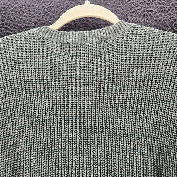 BFA Classics Womens Sweater Green Size 1X 100% Cotton Button Close Long Sleeve - Picture 12 of 12